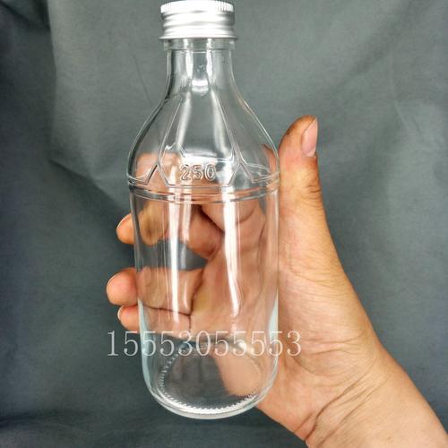 农夫山泉瓶子 矿泉水玻璃瓶 饮料瓶 玻璃 300ml 果汁瓶350ml定做